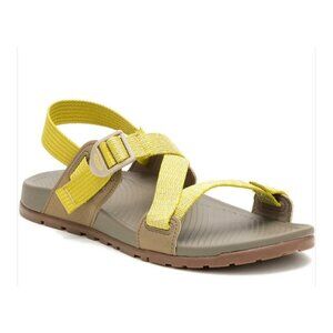 New Chaco Womens Lowdown Sandal Meadow Green Olive Adjustable Straps Size 7 Ligh